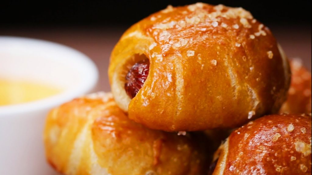 Pigs In A Pretzel Blanket