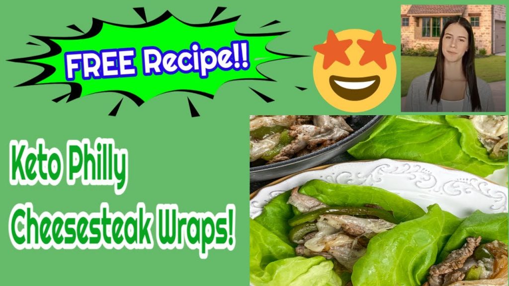 Keto Philly Cheesesteak Lettuce Wraps Recipe!