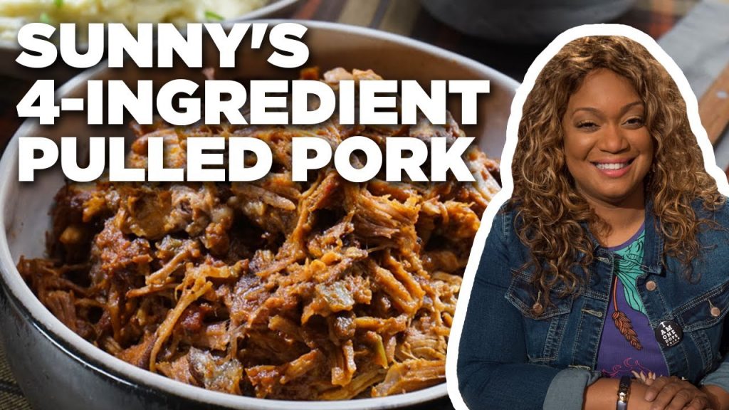 Sunny Anderson Pulled Pork - Just 4 Ingredients!