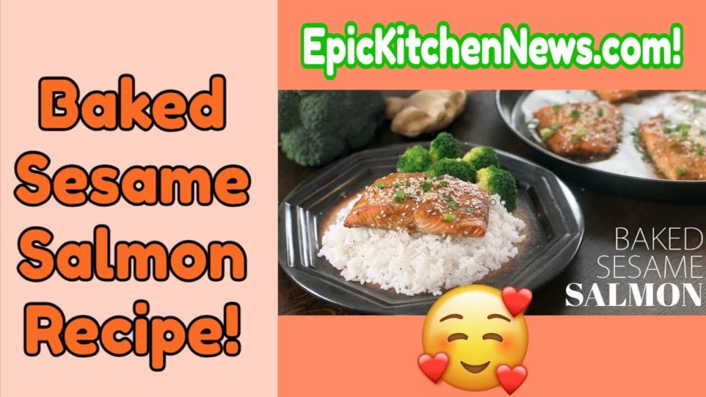 Easy Baked Sesame Salmon Recipe