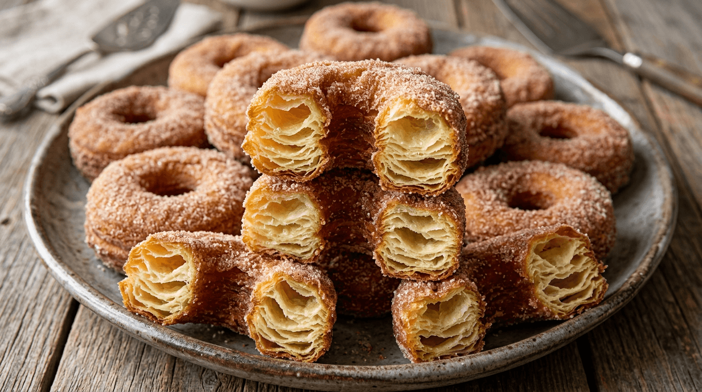 Crazy-Delicious Cronuts! How To Make Cronuts With Puff Pastry!