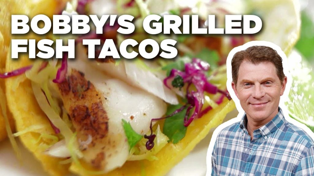 Bobby Flay's Grilled Fish Tacos!